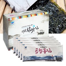 서천참맛김 반장김 곱창돌김 15봉 프리미엄 선물세트 명절선물 답례품, 1세트