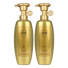 리엔 로열젤리 샴푸 400ml 골드 모근영양강화 두피 헤어, 2개