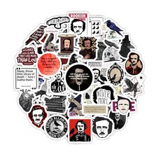 물병용 수달 스티커 100개 - 해달 선물 파티 선물 및 파티 장식 - 여성 및 남성용 선물, 포 스티커