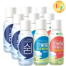 hy 한국야쿠르트 갓비움 쉼 3종230ml (쉼3+애사비3+애플민트3) 총9입, 9개, 230ml