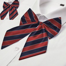 일햐 유니폼 리본 넥타이 레드 체크 스쿨룩넥타이 어린이넥타이 공연넥타이