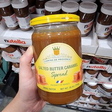 솔티드 카라멜 소스 스프레드 잼, 1개, 750g