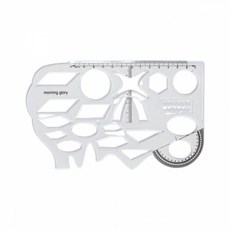 (20개) 말랑 수학자 모형자 입체도형 원 그리기, 본상품