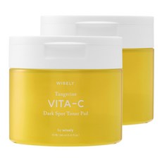 와이즐리 비타C 잡티 케어 패드, 2개, 70매입