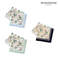 웨지우드 WEDGWOOD 와일드 스트로베리 손수건 0002 Made in Japan