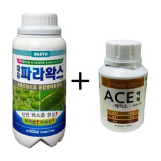 대유파라왁스500ml 친환경 응애 총채벌레 진딧물 사과 배 복숭아 포도 참외 고추 소나무 수목 채소 텃밭 해충 벌레 퇴치 약, 1개, 500ml