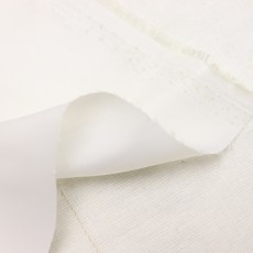 안감원단 무지천 다후다 폴리 100% 화이트