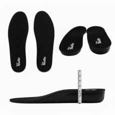 컨버스 키높이 깔창 나이키호환 컨버스신발 운동화 인솔 1cm 2cm 3cm, 1세트, 블랙 남성 3cm