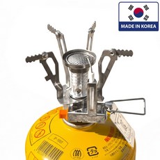 초미니버너 국산버너 캠핑버너 이소가스버너 휴대용버너 고출력버너 MA601, 1개