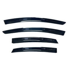 IAC Luxgen S5 2012-2020 專用晴雨窗 台灣製造 遮陽防雨 四片組, 透光黑