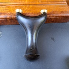 烏木紫光檀7515/8018快壓免綁彈弓，高密度戶外精準射擊彈弓, 1個, 8018烏木快壓弓