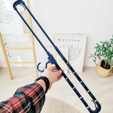길이조절 대형 타올 수건 걸이 건조 슬라이딩 행거 욕실 빨래 옷걸이 수건걸이 대형수건걸이 빨래건조옷걸이, 본상품