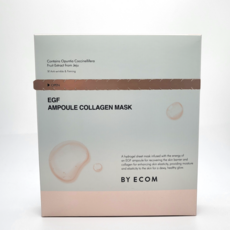 바이애콤 콜라겐 마스크 마스크팩 + 세안퍼프 증정, 1개, 5개입