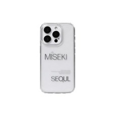 (국내배송정품) MISEKI SEOUL Misekiseoul graphic case 02 CLEAR BLACK MSK251AC06BK 139196