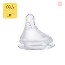 nac nac 妍心35%乳感防脹氣寬口奶嘴 S號 1個月以上適用 四入組 台灣製造, F, 1個