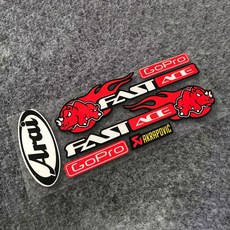 오토바이스티커 바이크 헬멧 슈퍼커브 베스파 데칼스티커, 1개, 반사 스티커 데칼31