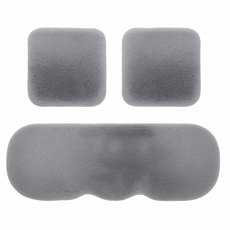 팰리스 코마 차량용방석 자동차겨울방석 자동차시트커버 양모카시트 방석세트1세트, (01)그레이, 1세트