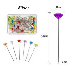 마크라메 모델링 금속 핀 고정 도구 실버 바느질 공예, 1개, 1. Z50