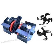 예초기 로타리 관리기 밭갈이 로터리 제초기 부품 24/26mm 7T, 1개, 7. 고출력 제초휠