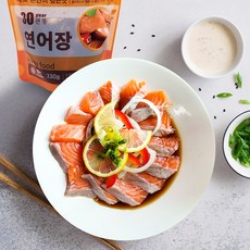 [남해바다] 연어장 330g, 1개