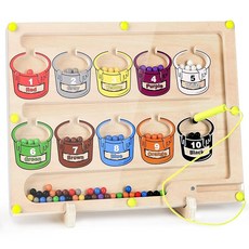 3 4 5 6 7 교육 장난감 몬테소리 장난감 나무 장난감 소년 소녀 어린이 장난감 세 생일 선물 교육 장난감, 1개