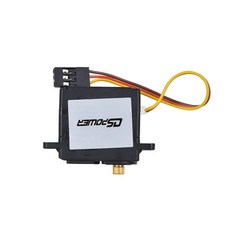 下單暴富 XLF 1:10遙控車配件，適用於X-03MAX X-04MAX X-06 X-07 F10 F19通用車型，輕鬆升級您的愛車, FY-DJ01-舵機, 1個