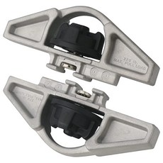 APPERFIT 핏 금속 베드 클리트 타이 다운 앵커 PT278-0C010 트럭 레일 시스템용 2피스 2005-2024 토요타 타코마 툰드라 카고 액세서리 부품 스트라이커 수하