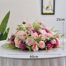 태국 릴리와디 꽃 조화 인공 수반용 장식 수제 화이트100송이 7cm, 핑크 퍼플 60cm 기타 사이즈 문의