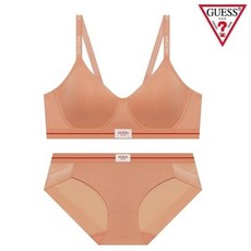 [백화점정품] 게스 언더웨어 라인밴딩 스포츠 브라팬티세트 ODWBRBP797OR