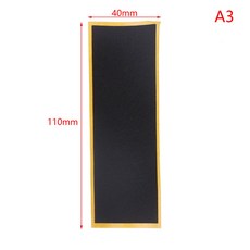 핑거 스케이트보드용 보드 그립 지판 방지 매트 접착 데크 블랙 스티커 나무 미끄럼 테이프, A3 40X110MM