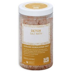 Salt Skill 디톡스 솔트 배스 제뉴인 히말라얀, 1개, 907.2g