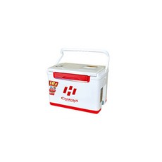 HDF 해동조구사 카리스마 아이스박스 18리터, 화이트레드 18L, 1개