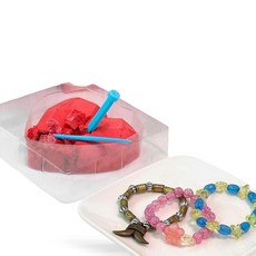 보석 발굴 하트 키트 과학실험 학습용 조립놀이 단체활동 체험용 세트, 1개