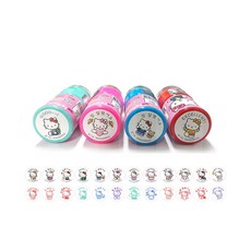 헬로키티 정품 랜덤 칭찬 도장 1개 낱개 만년 스탬프