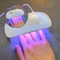 쌍문상회 젤네일 젤램프 UV 셀프 미니 케어 LED 휴대용 40872EA, 본상품