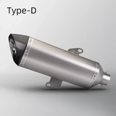 호환호환 FOR350 풀 바이크 오토바이 배기 머 파이프 수정된 연결 중간 튜브 AK 섹션, 1