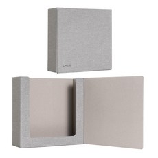 【LHiDS】EasyHouse壁掛式儲物收納盒，壁掛收納整理盒，家庭收納壁掛置物架, 質感灰, 1個