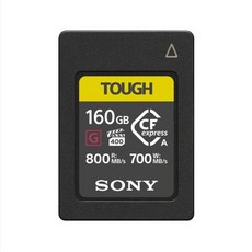 소니 CFexpress Type A TOUGH G 160G / CEA-G160T / 고배속 메모리 정품 리퍼비시, 1개, 160GB