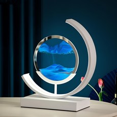 Alpha Plan 沙孔沙漏氛圍燈 16cm SAML, 白色 + 藍色