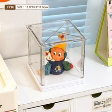 透明可旋轉展示盒, 1個裝, 1個裝