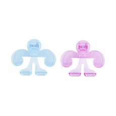 사무용 스탠딩 책 클립 홀더 페이지 고정 집게 북클립 메모꽂이, 블루