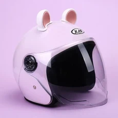 남여 전기 자전거 헬멧 3C 승인 겨울 따뜻한 하프 헬멧 오토바이 안전 모자 사계절 유니버설 버전, 03 style6