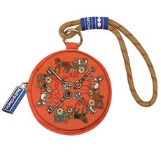 Ball&Chain 여성용 자수 지갑 신분증 창 지퍼 동전 소형 포켓 사이즈 멀티컬러. 153612