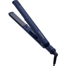 SALONIA 살로니아 스트레이트 헤어 다리미 네이비 24 mm 다리미 가전 미용 미용 가전 헤어 케어 MAX230℃ 프로 사양 SL-004SNV, 해군, 스트레이트 헤어 아이언 + 24mm