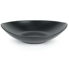 블랙 샐러드볼 파스타볼 디저트 접시 아이스크림그릇 씨리얼볼 빙수그릇 그릭요거트볼 볼그릇 사용이편리한, DS-7829