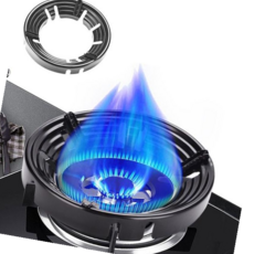 가스버너가림막 블랙코팅 가스렌지 바람막이 가스버너 캠핑 화력집중, 본상품