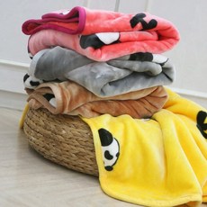 무릎 담요 극세사 소파 사무실 차량 보온 휴대용 미니 담요