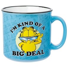 Silver Buffalo Bratz "Dump Him" Sasha Yasmin Cloe Jade 세라믹 캠퍼 머그 591.5ml20온스 211737, 20 Ounces, Garfield I'm Kind of a Big Dea