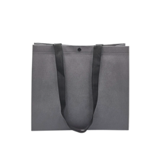 에코로버 미니멀 장바구니 부직포 쇼핑백 소형, 그레이, 1개