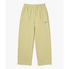 골스튜디오 GOALSTUDIO ESSENTIAL PAINTED WIDE PANTS-LIGHT YELLOW 225369